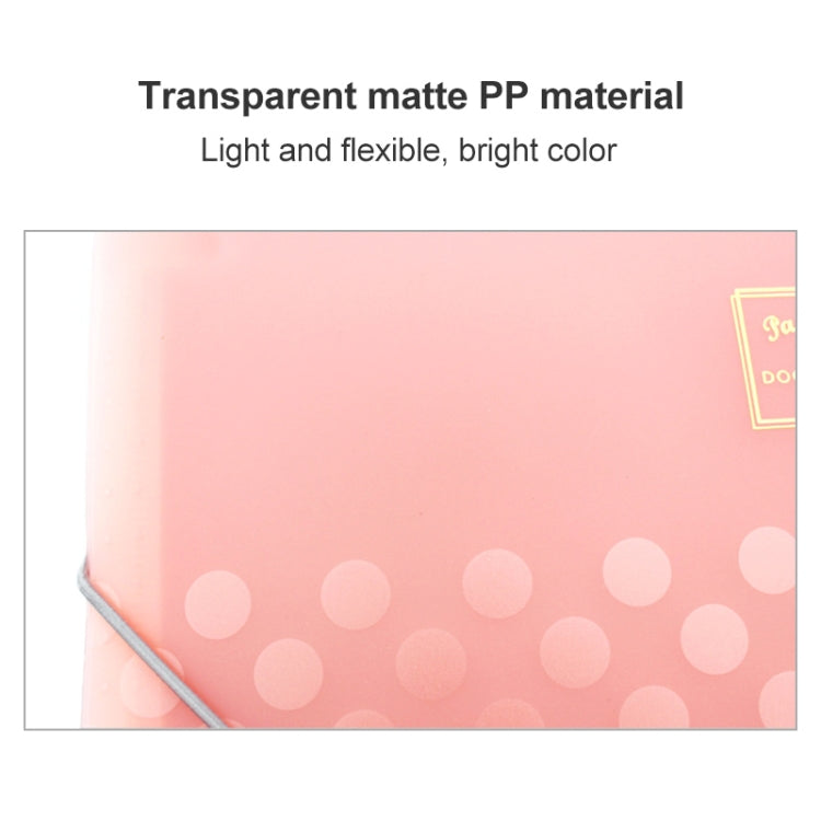 Organ Bag Test Paper Folder Vertical Multi-layer Transparent Student Storage Fle Bag