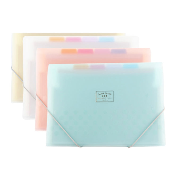Organ Bag Test Paper Folder Vertical Multi-layer Transparent Student Storage Fle Bag