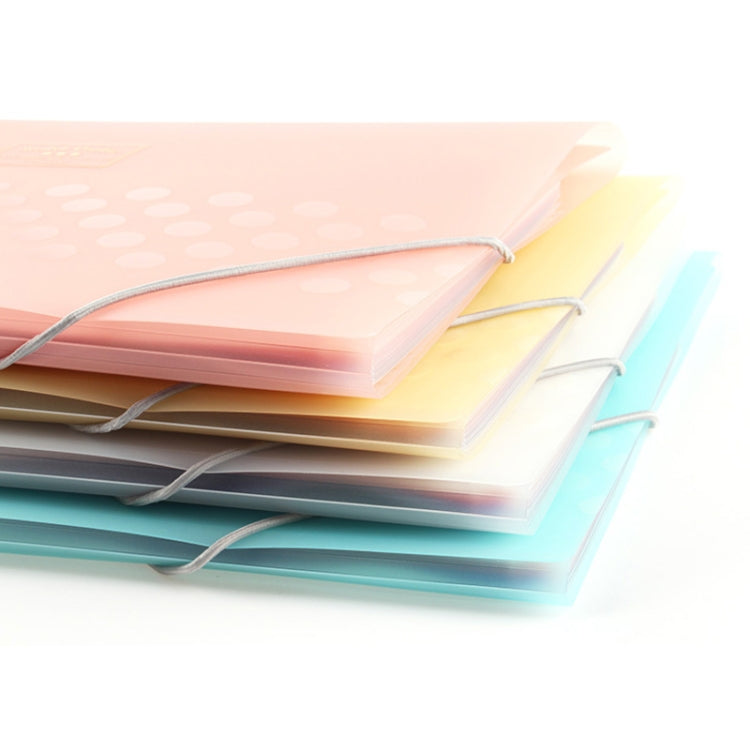 Organ Bag Test Paper Folder Vertical Multi-layer Transparent Student Storage Fle Bag