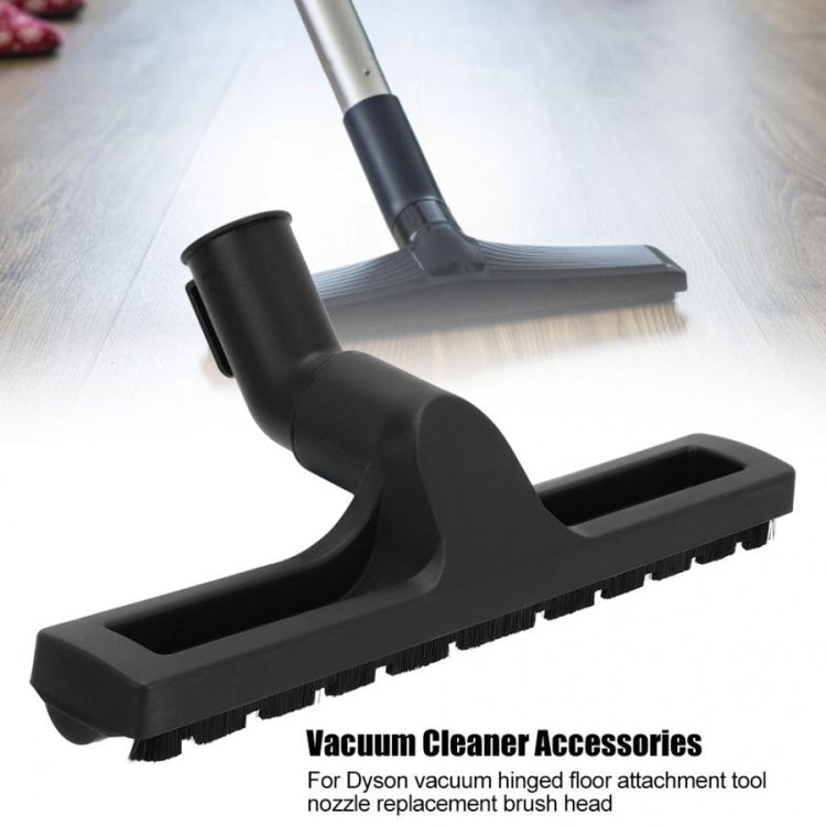 Vacuum Cleaner Head Accessories Floor Brush Tip Bristle Brush Head, Inner Diameter Size:35mm(Black)