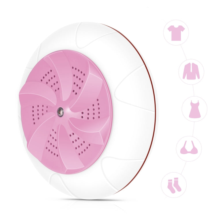 Portable Mini USB Ultrasonic Turbine Clothes Washer Washing Machine Laundry Cleaner Tool