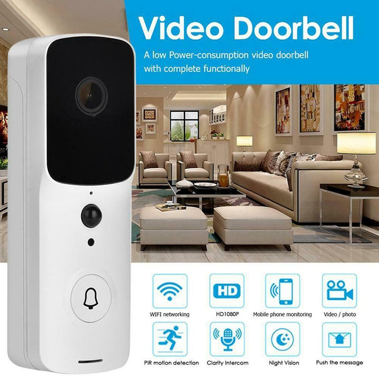 Intelligent WiFi 2.4G Doorbell Visual Remote Home Monitoring Doorbell Video Voice Intercom