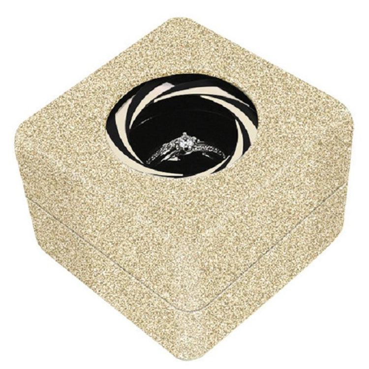 Surprise Jewelry Proposal Rotation Diamond Ring Box, Size:5.6Ã—4cm