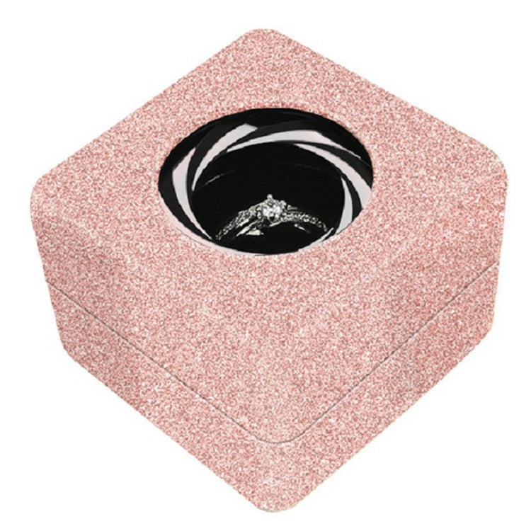 Surprise Jewelry Proposal Rotation Diamond Ring Box, Size:5.6Ã—4cm