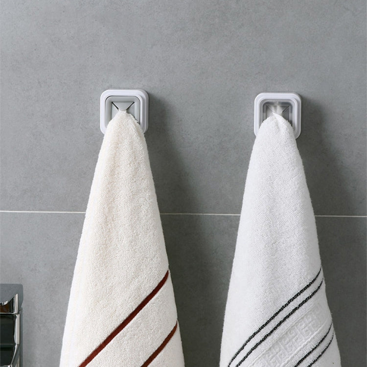 Wall-mounted Plastic Free Punch Towel Rack Kitchen Dish Cloth Hook