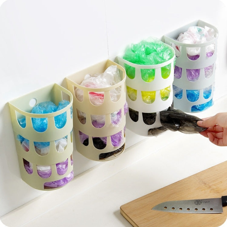 Wall-mounted Garbage Bag Sorting Storage Box Kitchen Plastic Bag Sundry Storage Box Mini Box