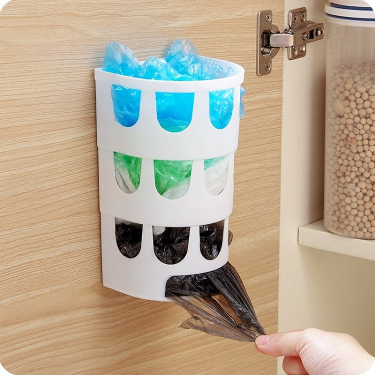 Wall-mounted Garbage Bag Sorting Storage Box Kitchen Plastic Bag Sundry Storage Box Mini Box
