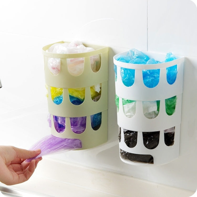 Wall-mounted Garbage Bag Sorting Storage Box Kitchen Plastic Bag Sundry Storage Box Mini Box