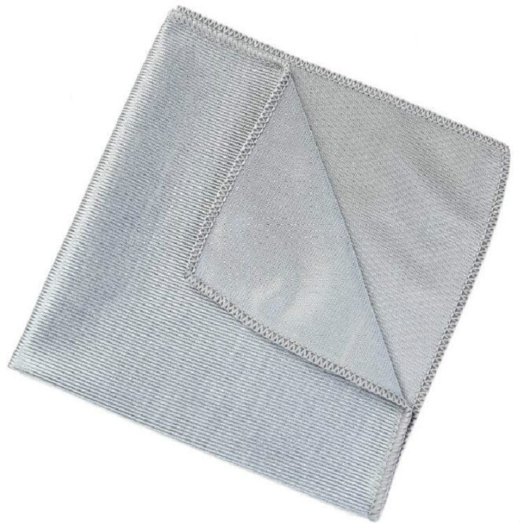 10 PCS Microfiber Wipe Glass Non-Marking Cleaning Cloth, Size:40x40cm, Colour:Grey