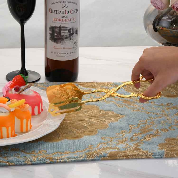 Retro Zinc Alloy Cutlery Cake Fruit Dessert Salad Clip