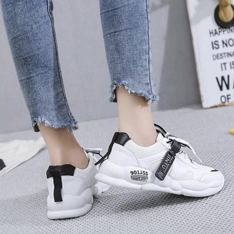 Women Shoes Bright Color Breathable Mesh Sneakers, Size:37