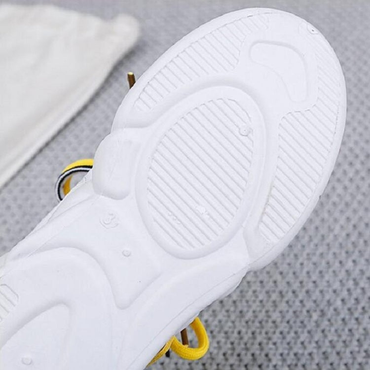 Women Shoes Bright Color Breathable Mesh Sneakers, Size:37