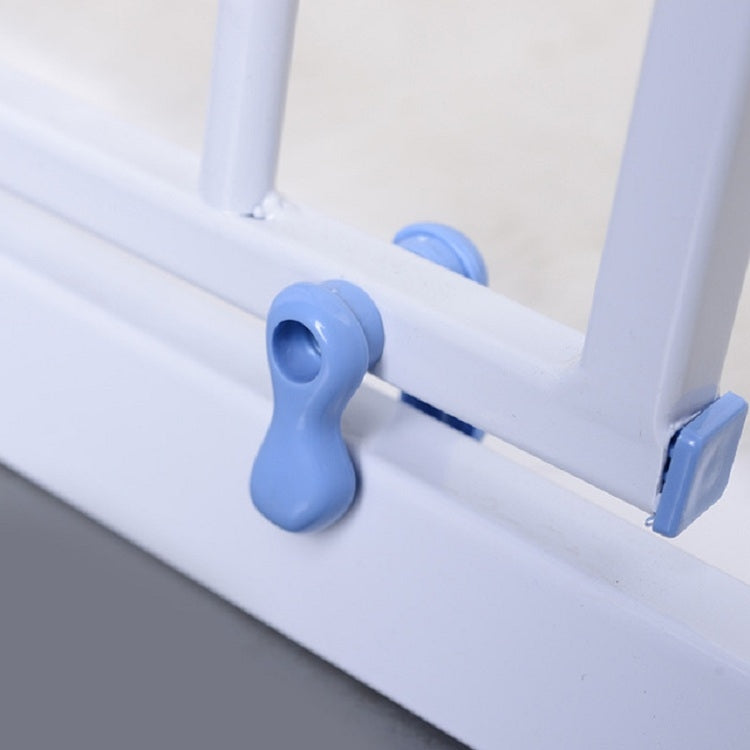 Child Safety Staircase Isolation Fixing Board Baby Safety Door, Size:74.5Ã—77cm(White)