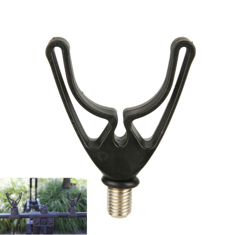 2 PCS Fishing Accessories Black Nylon Plastic Bracket