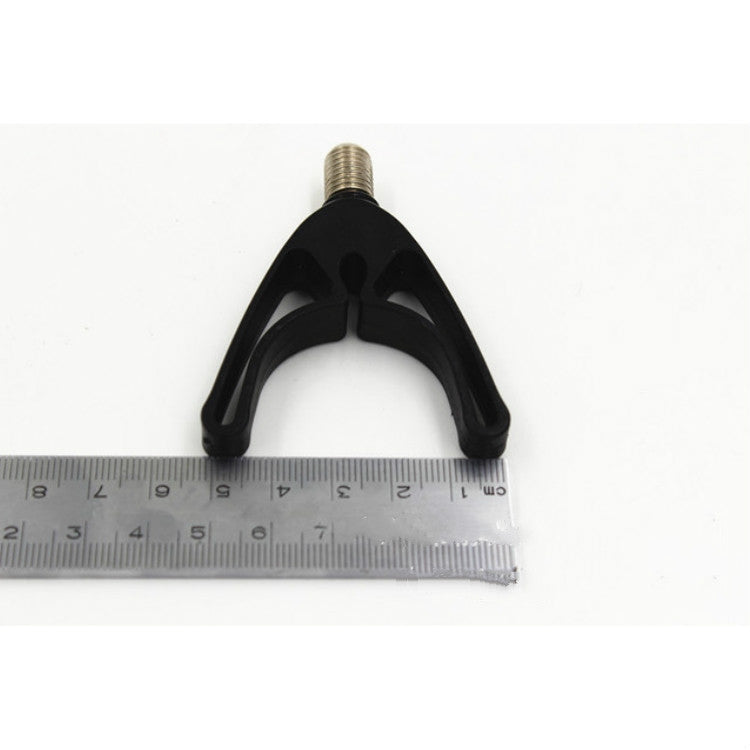 2 PCS Fishing Accessories Black Nylon Plastic Bracket