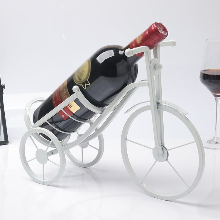 Wrought Iron Metal Tricycle Wine Rack Decorations Home Living Room Dining Table Wine Cabinet Decorations
