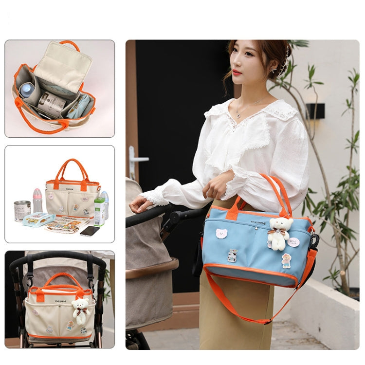 Mummy Bag Large Capacity Shoulder Insulated Bottle Bag Diaper Baby Bag