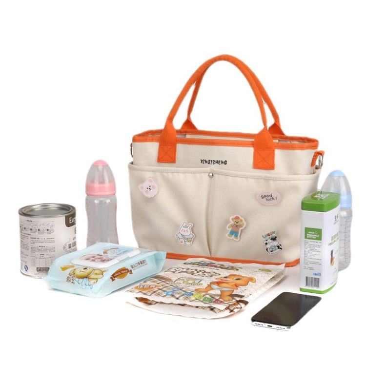 Mummy Bag Large Capacity Shoulder Insulated Bottle Bag Diaper Baby Bag