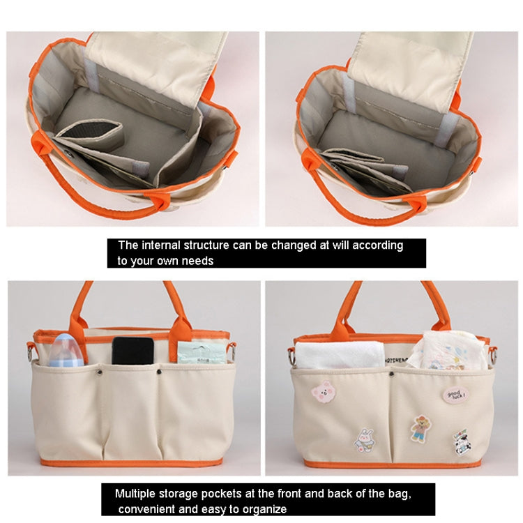 Mummy Bag Large Capacity Shoulder Insulated Bottle Bag Diaper Baby Bag