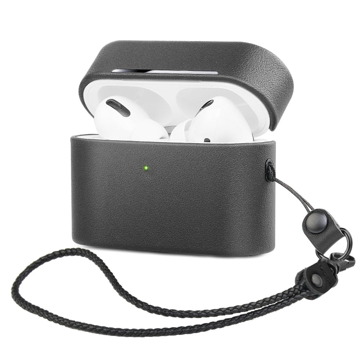 Wireless Earphone Protective Shell Leather Case Split Storage Box For Airpods Pro