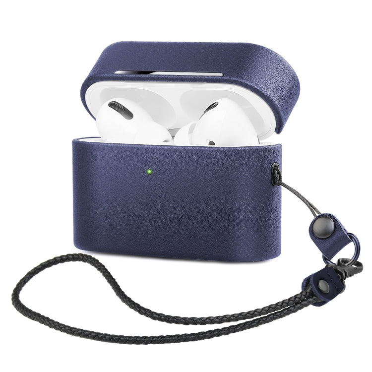 Wireless Earphone Protective Shell Leather Case Split Storage Box For Airpods Pro