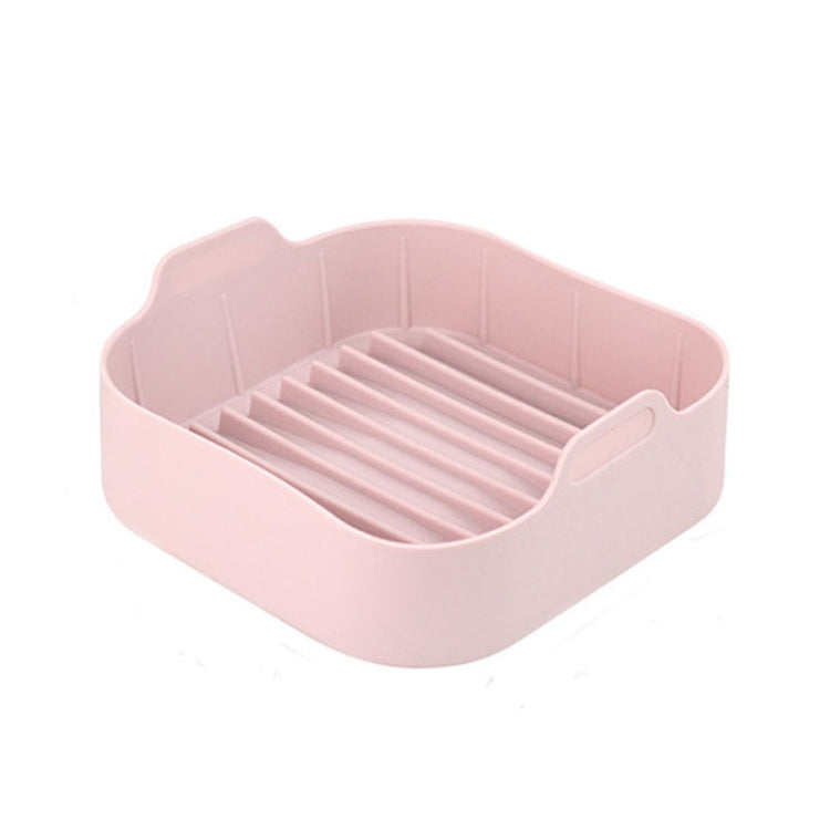 Air Fryer Silicone Grill Pan Accessories, Size: Square 20.5 cm