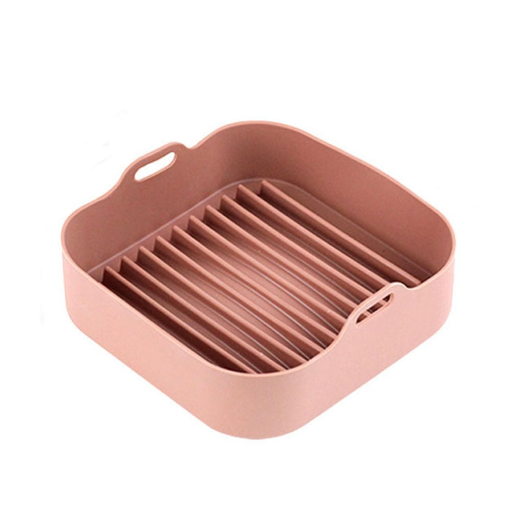 Air Fryer Silicone Grill Pan Accessories, Size: Square 20.5 cm