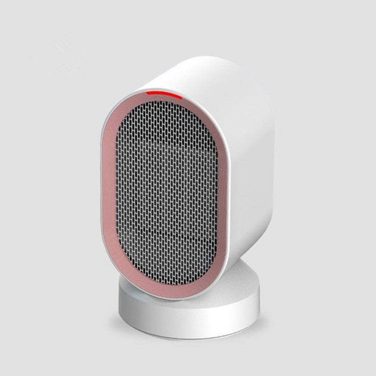 Portable Small Solar Heater Home Mini Energy Saving Moving Head Heater Desktop Electric Heater National Standard Plug, Color:White