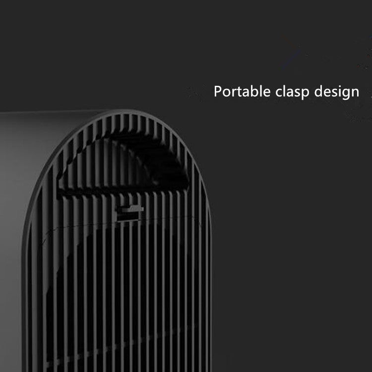 Portable Small Solar Heater Home Mini Energy Saving Moving Head Heater Desktop Electric Heater National Standard Plug, Color:White