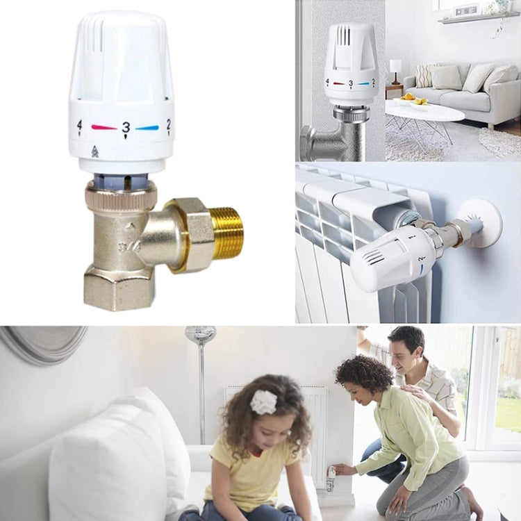 Automatic Straight Brass Articulated Ball Temperature Control Valve
