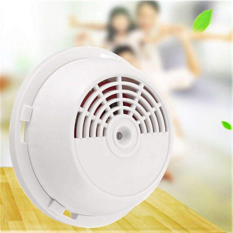 12V Household Gas Alarm Networked Detector Ceiling Gas Leakage Induction Detector(White)