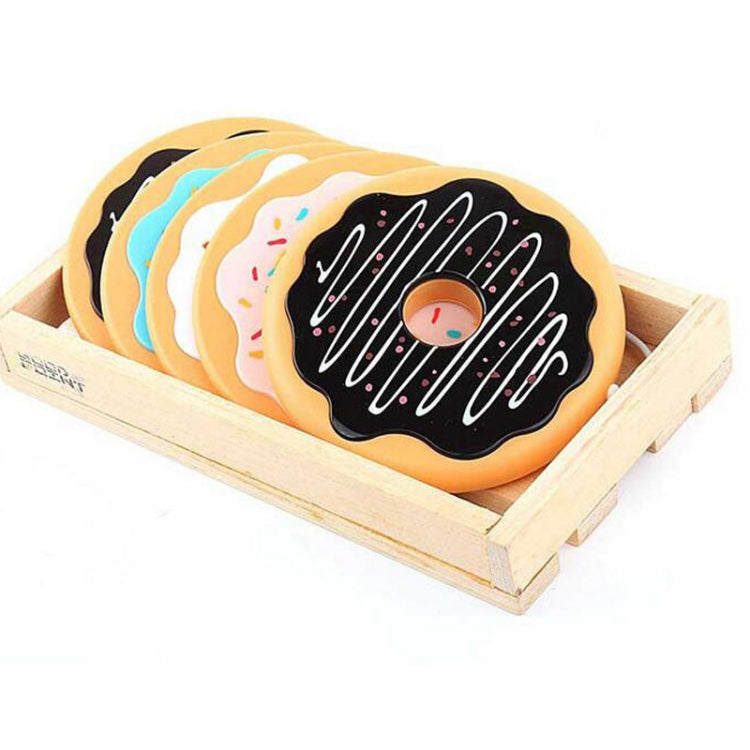 Creative USB Vacuum Coasters Doughnut Shape Heating Pad Cookies Constant Temperature Non-Slip Coasters