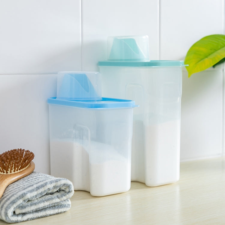 3L Household Plastic Transparent Washing Powder Storage Box Storage Container