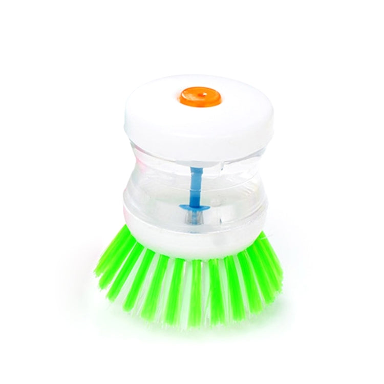 2 PCS Kitchen Washing Utensils Pot Dish Brush with Washing Up Liquid Soap Dispenser