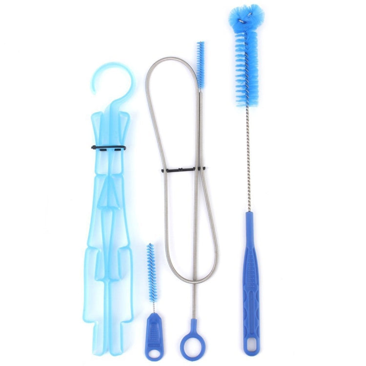 5 PCS Multi-function Cleaning Brush for Cleaning Water Bag Liner Water Nozzle(Blue)