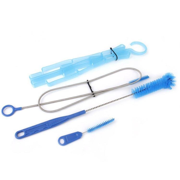 5 PCS Multi-function Cleaning Brush for Cleaning Water Bag Liner Water Nozzle(Blue)