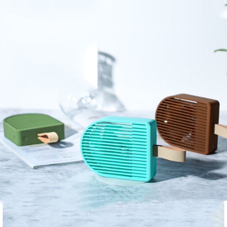 Outdoor Handheld USB Small Electric Fan Student Portable Desktop Silent Mini Ice Cream Fan