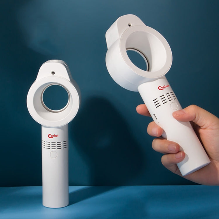 Creative Desktop Leafless Fan USB Charging Portable Mini Spray Fan