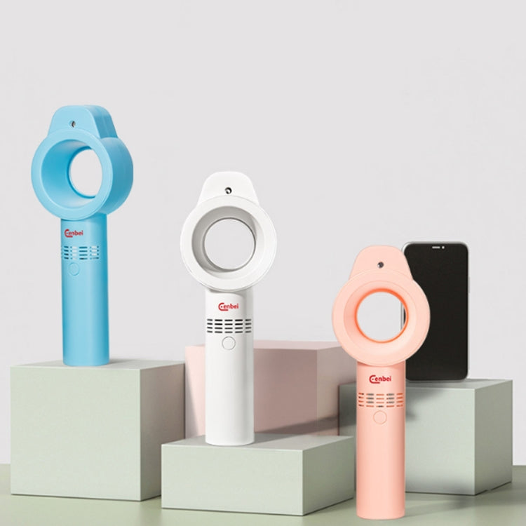Creative Desktop Leafless Fan USB Charging Portable Mini Spray Fan