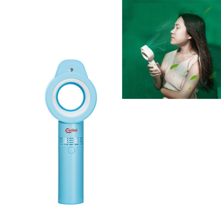 Creative Desktop Leafless Fan USB Charging Portable Mini Spray Fan