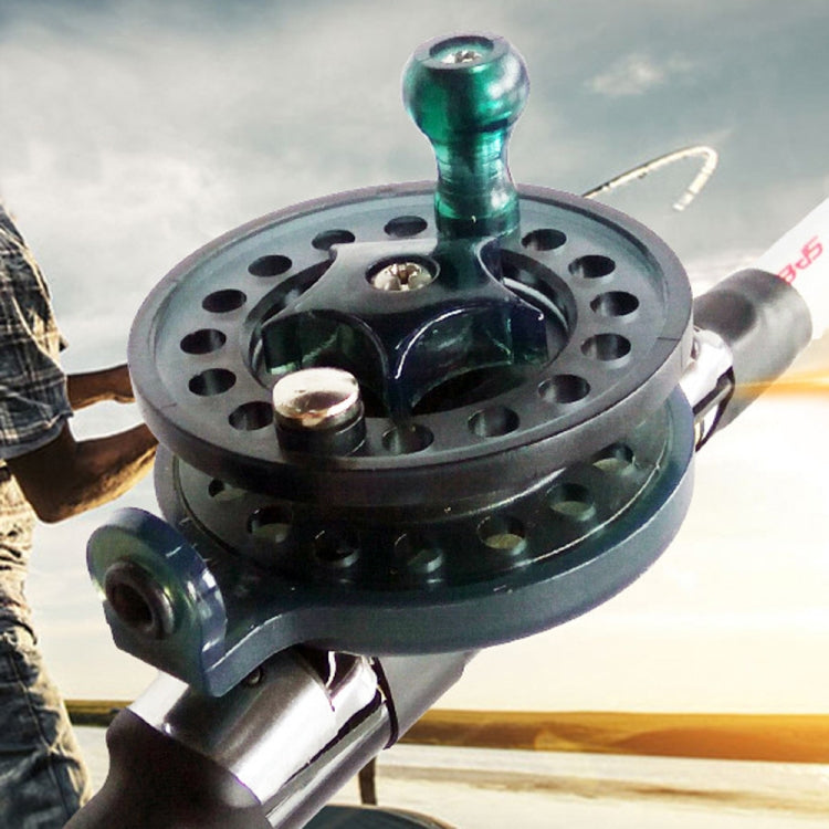 Plastic Ice Fishing Reel Horizontal Fishing Reel With Drain Fishing Reel