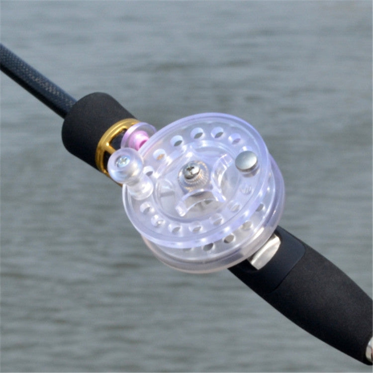 Plastic Ice Fishing Reel Horizontal Fishing Reel With Drain Fishing Reel
