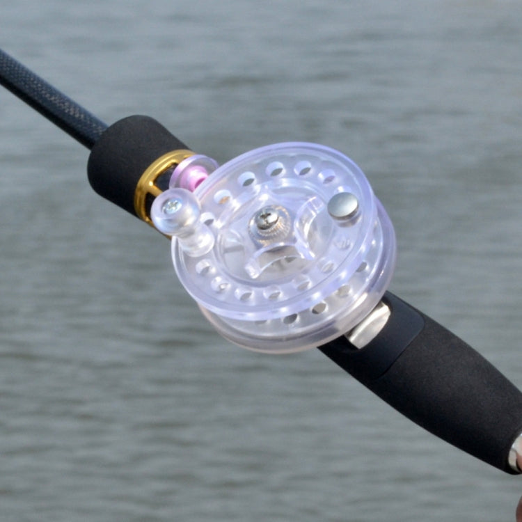Plastic Ice Fishing Reel Horizontal Fishing Reel With Drain Fishing Reel