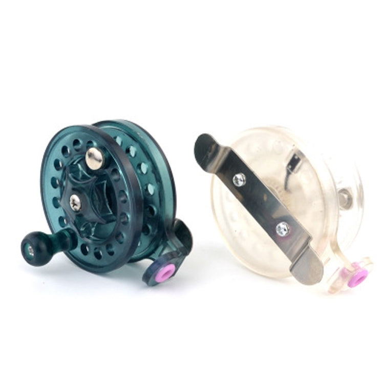 Plastic Ice Fishing Reel Horizontal Fishing Reel With Drain Fishing Reel