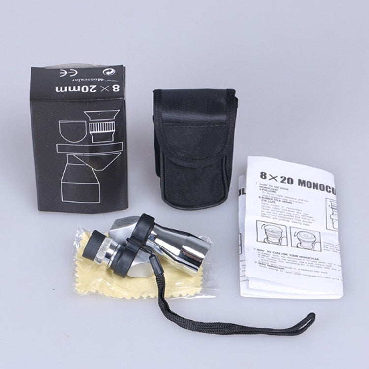 8X20 Mini Corner Monoculars Outdoor Fishing Telescope