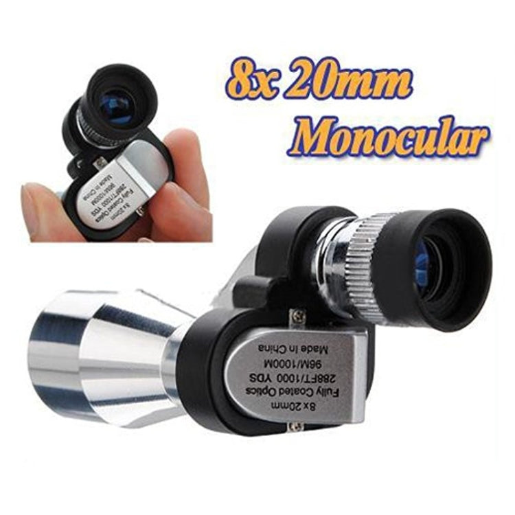 8X20 Mini Corner Monoculars Outdoor Fishing Telescope