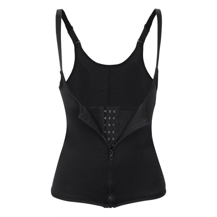 Rubber Underwear Belly Belt Back Buckle Corset, Size:S