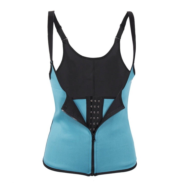 Rubber Underwear Belly Belt Back Buckle Corset, Size:M