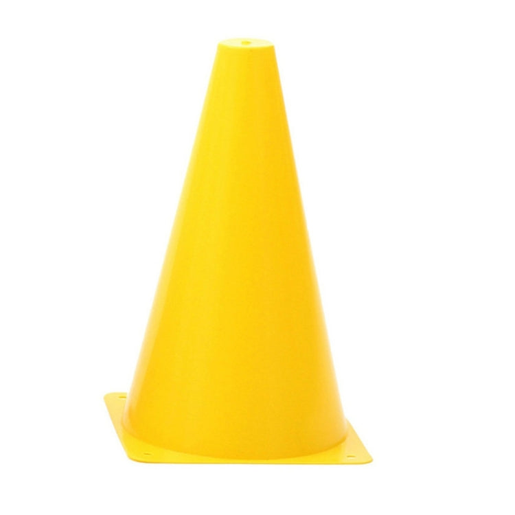 10 PCS Football Obstacle Sign Tube Thickening Road Block Cone without Hole, Size: 18 x 14cm