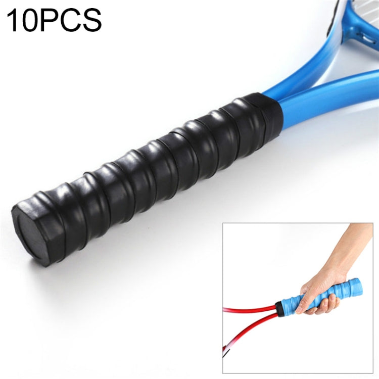 10 PCS Keel Hand Glue Thickened Wear-resistant Tennis Racket Handle Non-slip Sweat-absorbent Belt Grip Winding Band